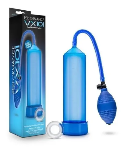 BOMBA DE VACIO PERFORMANCE – VX101 MALE ENHANCEMENT PUMP – BLUE