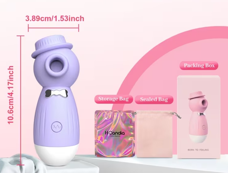 VIBRADOR SUCCIONADOR SMOKING - Image 6