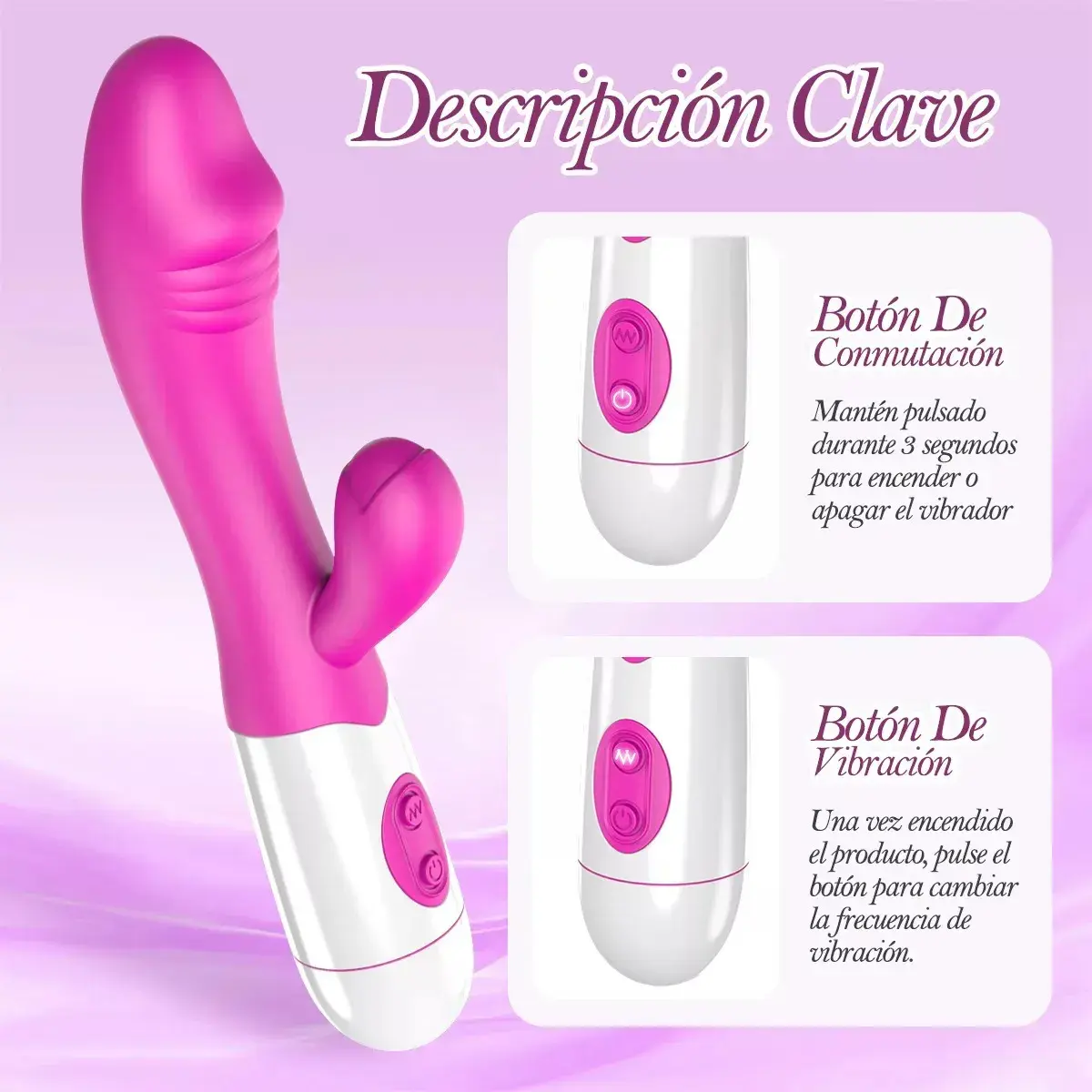 VIBRADOR G SUAVE PINK LOVE - Image 2