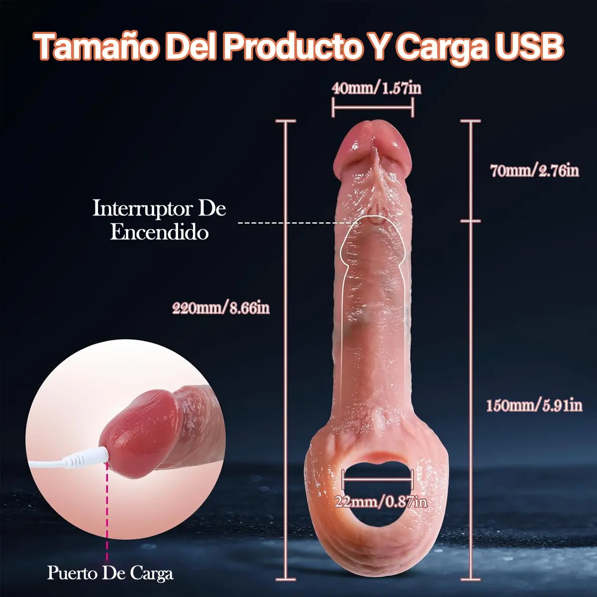 FUNDA VIBRADORA REALISTA - Image 2