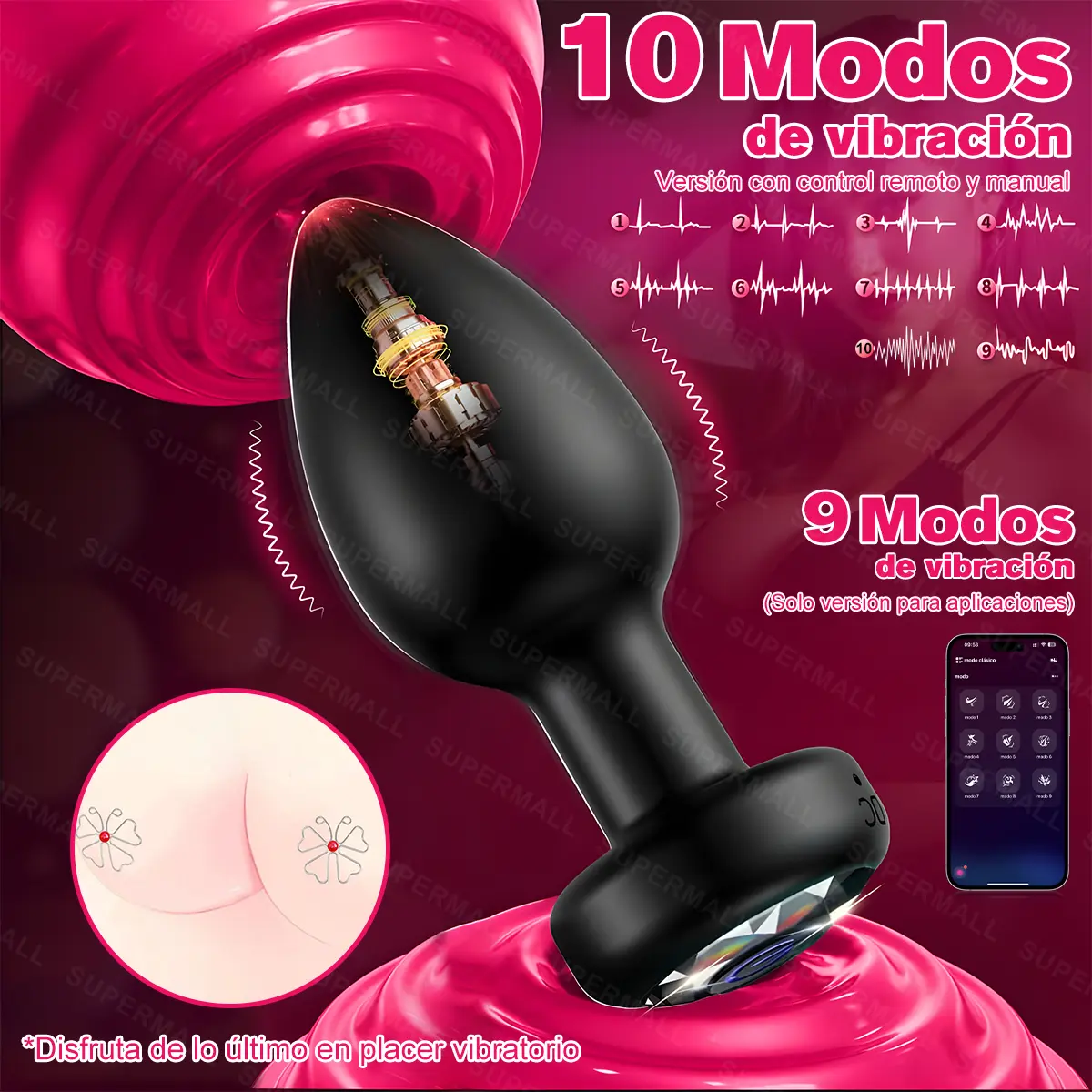 PLUG VIBRADOR A CONTROL REMOTO - Image 5