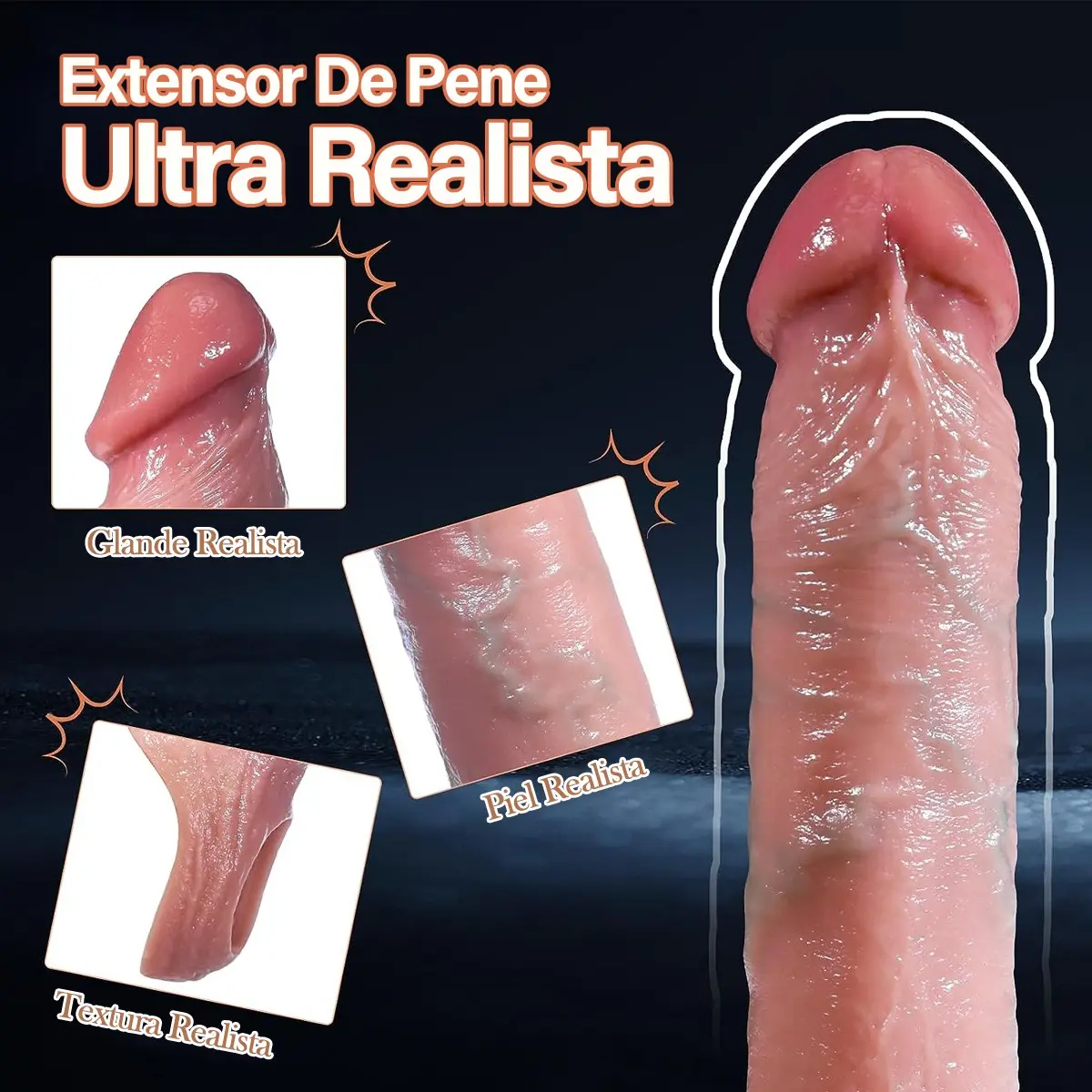 FUNDA VIBRADORA REALISTA - Image 7