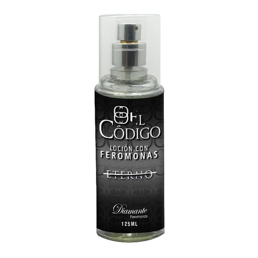 LOCIÓN PARA CABALLERO EL CODIGO, FRAGANCIA CON FEROMONAS "ETERNO"