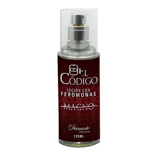 LOCIÓN PARA CABALLERO EL CODIGO, FRAGANCIA CON FEROMONAS "MAGNO"