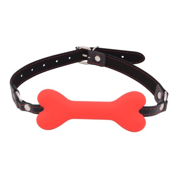 MORDAZA BONES DE SILICONA SUAVE BDSM