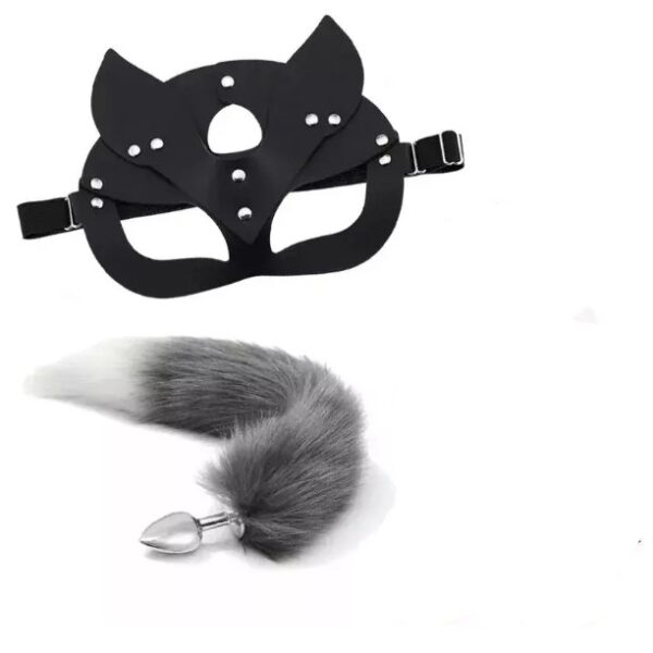 PLUG KIT CON MASCARA DE GATITA