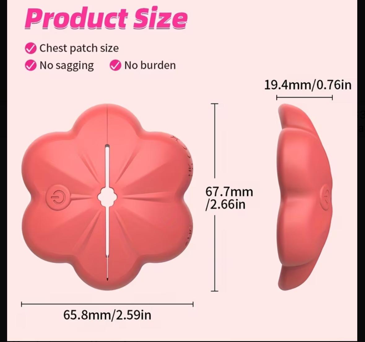 VIBRADOR FLOWER PARA PEZONES - Image 2