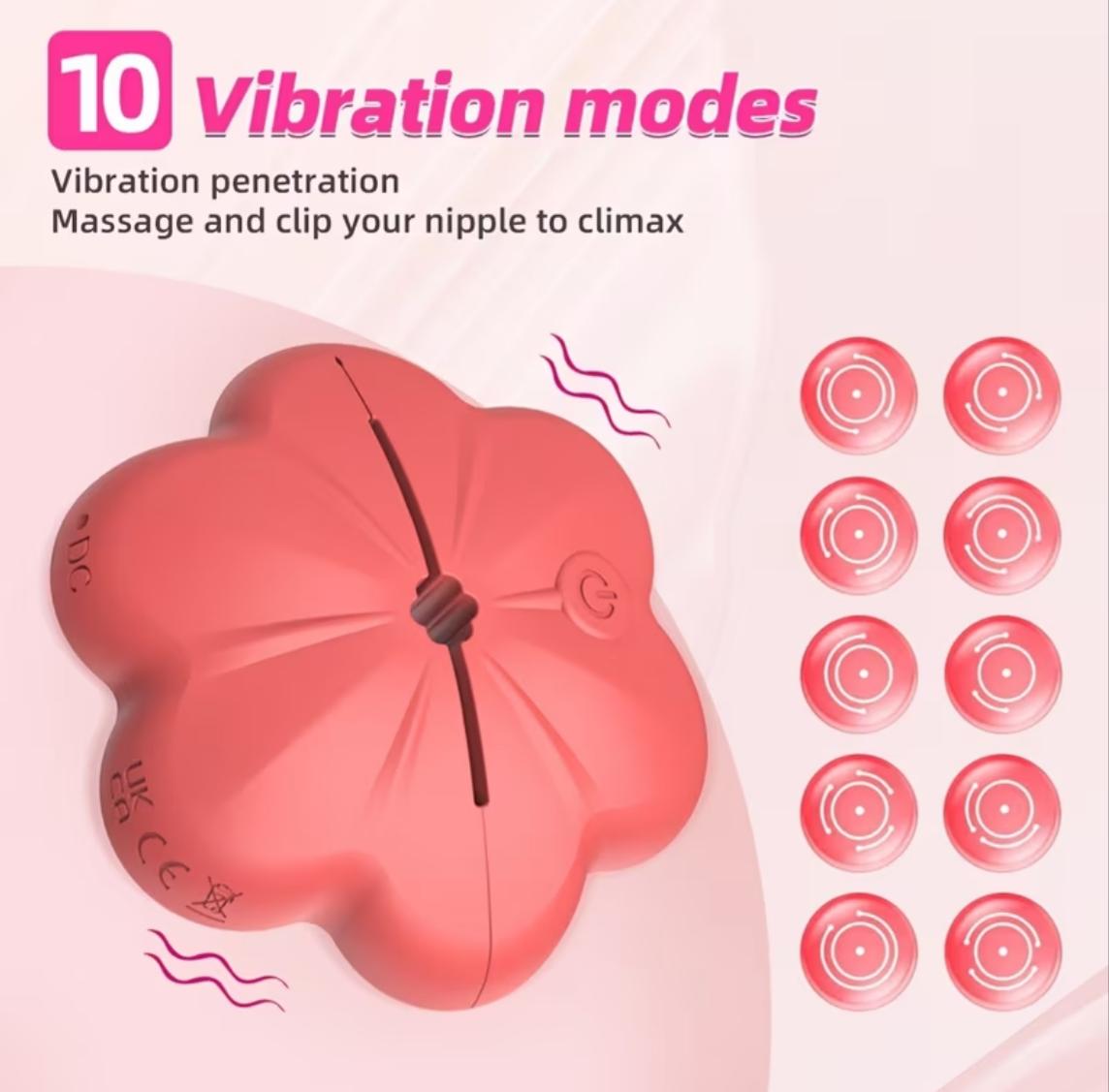 VIBRADOR FLOWER PARA PEZONES - Image 4