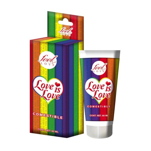 LUBRICANTE COMESTIBLE SABOR ALGODÓN DE AZÚCAR LOVE IS LOVE