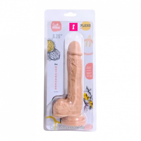 DILDO CON VERTEBRA – THE NUTCRACKER FLEXO BALLS – 6.25”