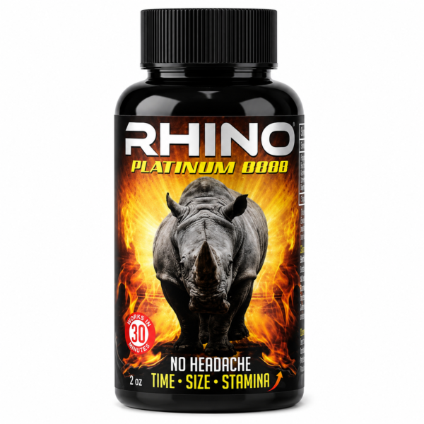 Rhino 69 Shot Vigorizante para Hombre – 60 ML