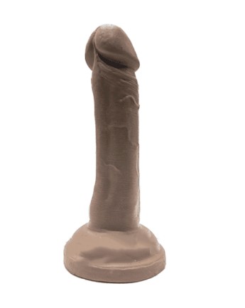 DILDO SUAVE COLOR CHOCOLATE – SIMÓN