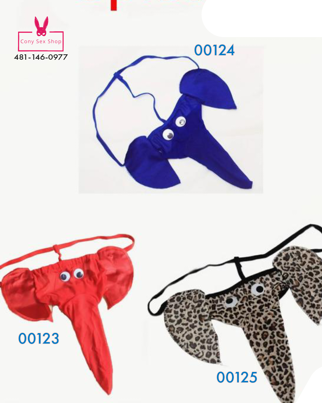 TANGA DE ELEFANTE PARA HOMBRE #00123-25