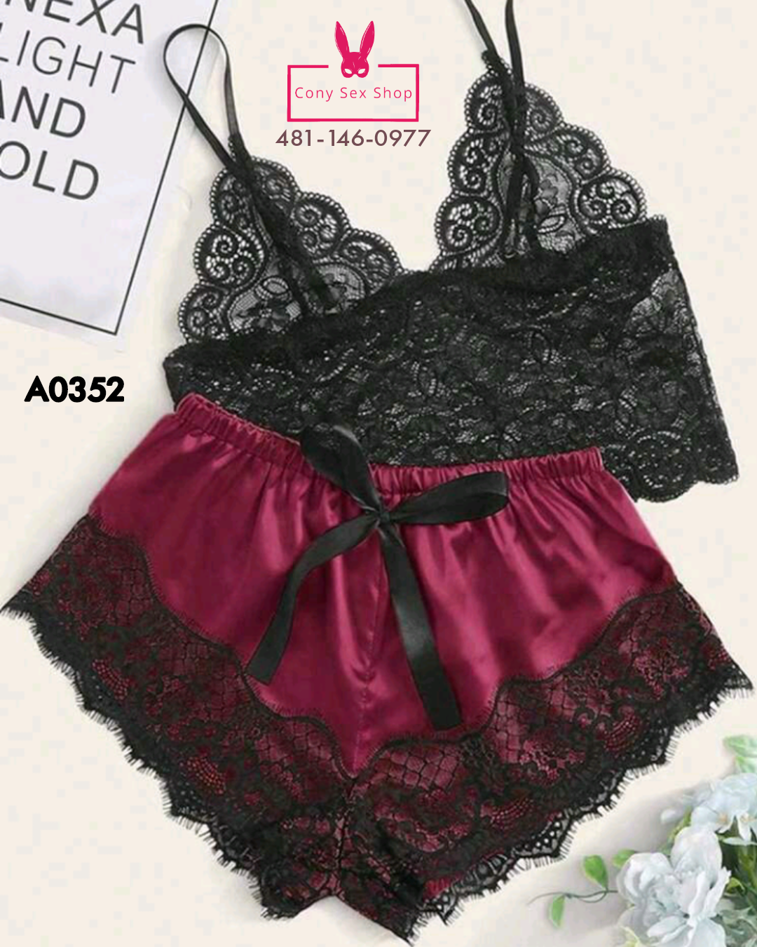 CONJUNTO PIJAMA AF0354 - Image 3