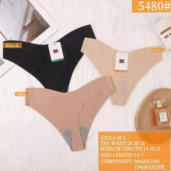 TANGA LISA SIN COSTURAS 5480#