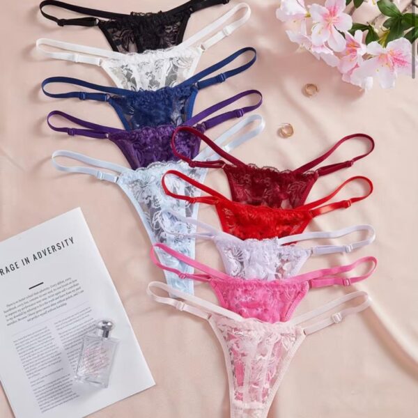 TANGA DE ENCAJE TGG-001