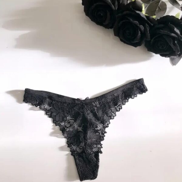 TANGA DE ENCAJE G-020