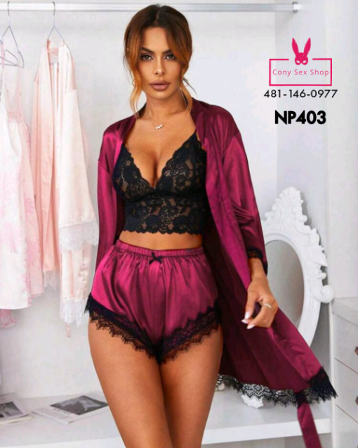 CONJUNTO PIJAMA NP403 - Image 3
