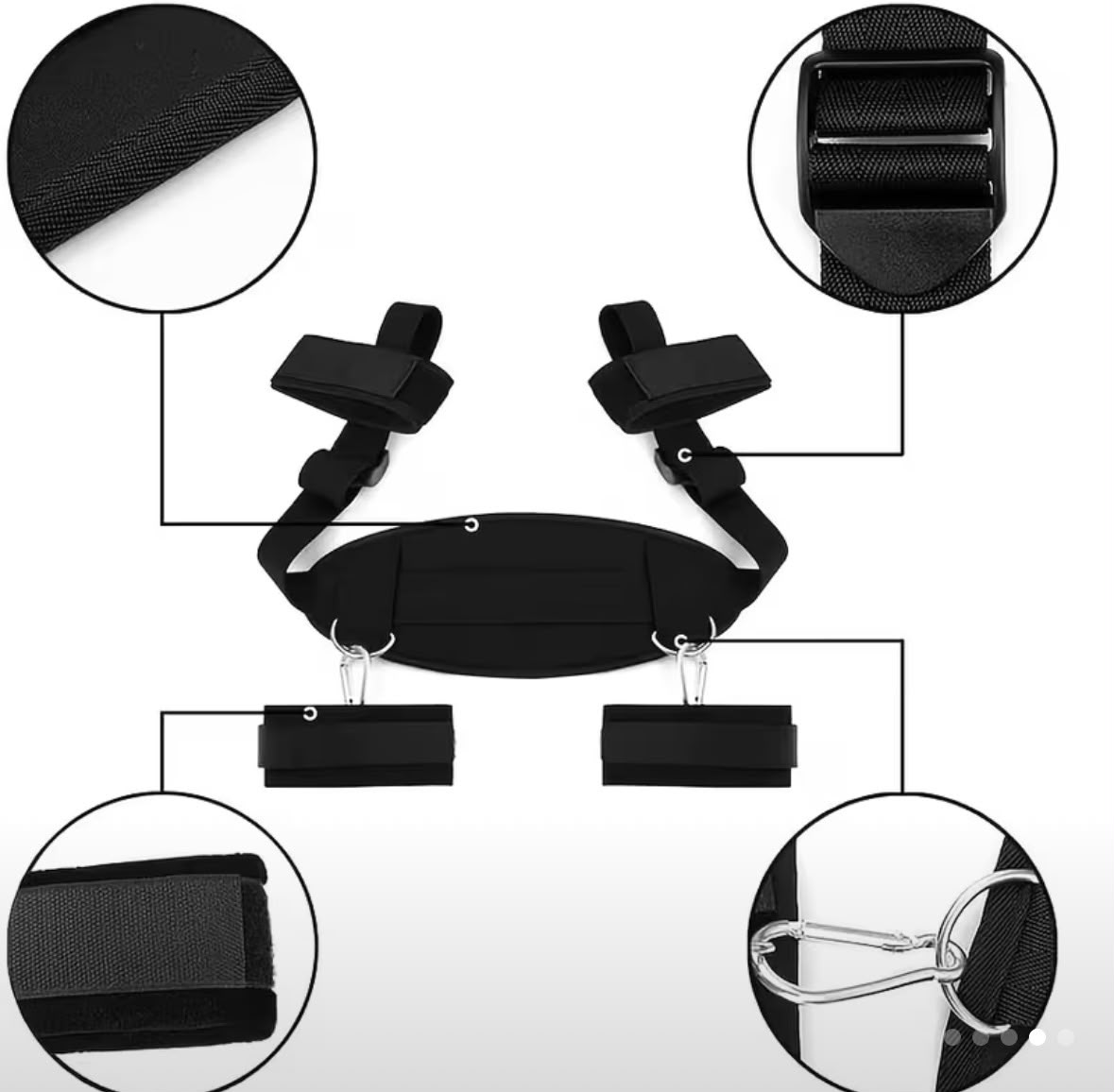STRAP BDSM AJUSTABLE PARA POSICIONES - Imagen 3