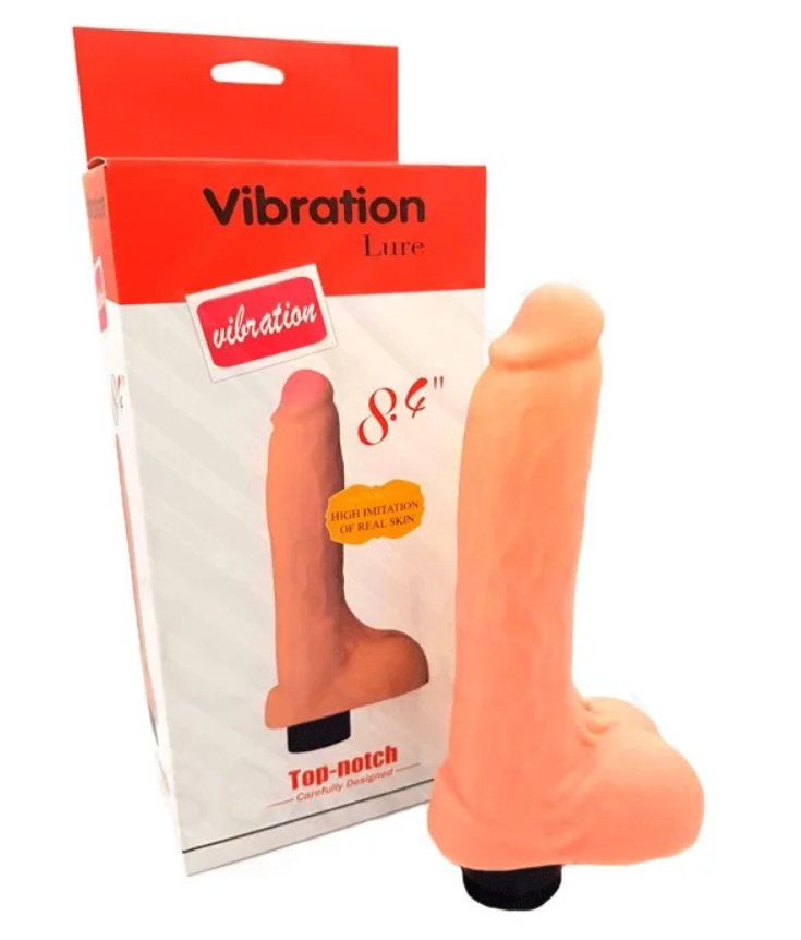 VIBRADOR REALISTA VIBRATION LURE 8.4"