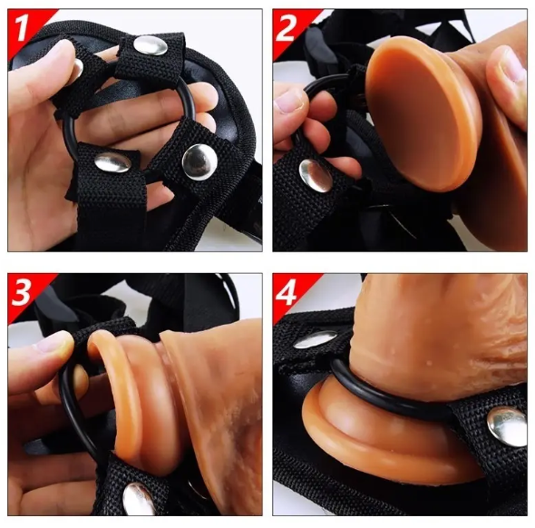 ARNES AJUSTABLE PARA DILDO DOBLE PENETRACION - Imagen 2