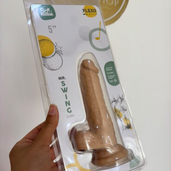 DILDO CON VERTEBRA – MR. SWING 5"