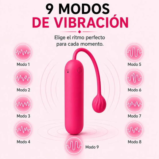 BALA VIBRADORA LISA A CONTROL REMOTO - Imagen 6